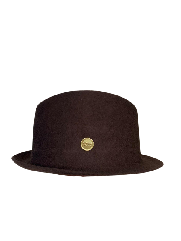 Simon & Mary Hat Monza Brown