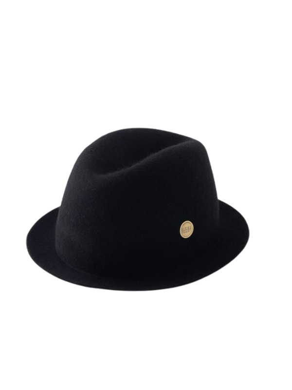 Simon & Mary Hat Monza Black