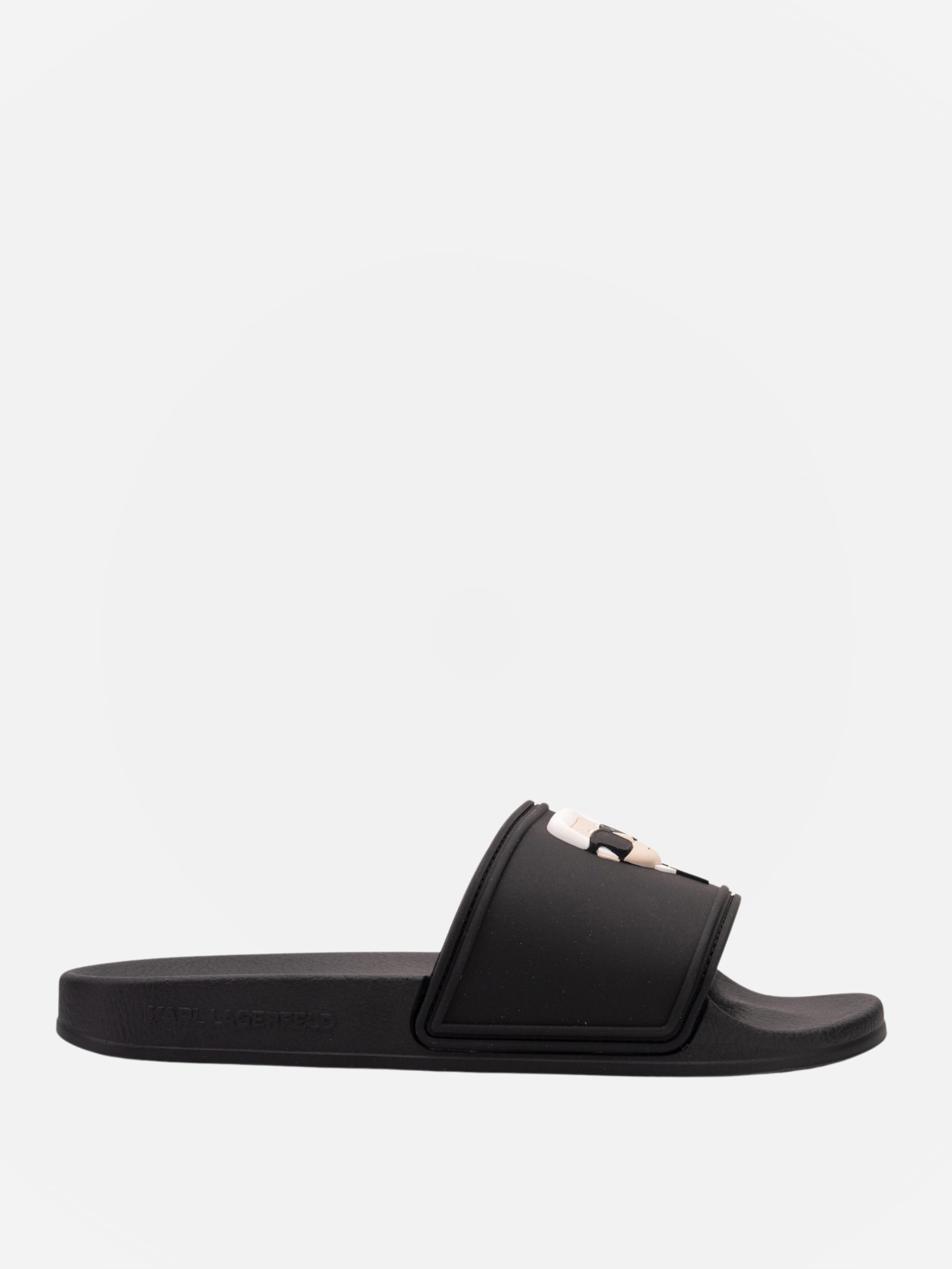 Karl Lagerfeld Slide Kondo Nft Black-White