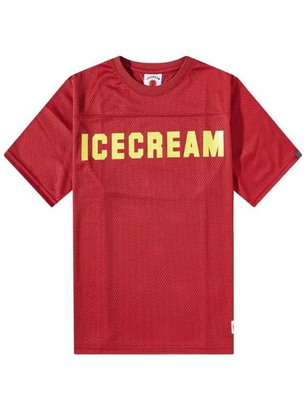 Ice-Cream T-Shirt Mesh Football Red