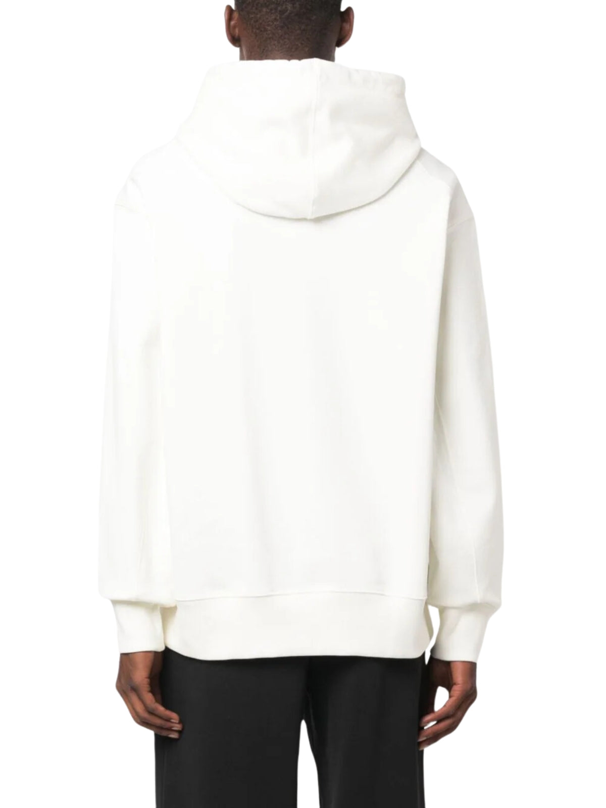 Y-3 Sweater Side Logo Hoodie White