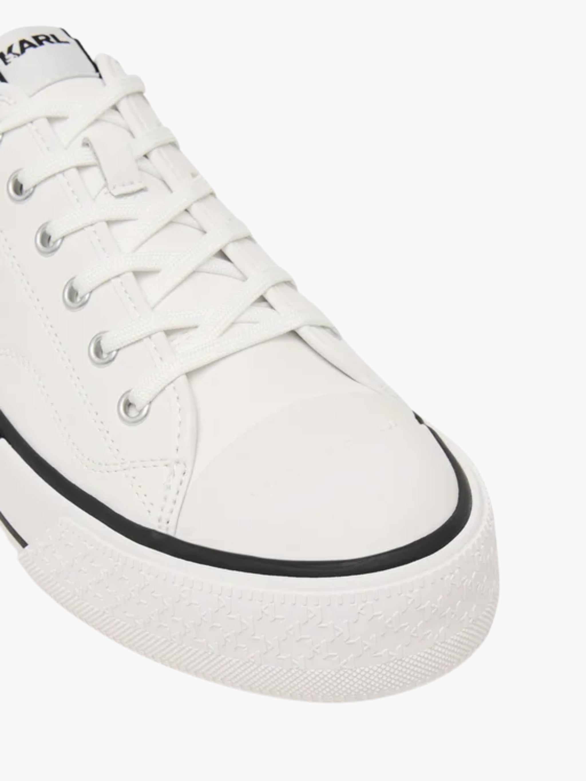 Karl Lagerfeld Sneaker  KL586 Kampus Max Iii Nft Relief Lo Lace White Lthr