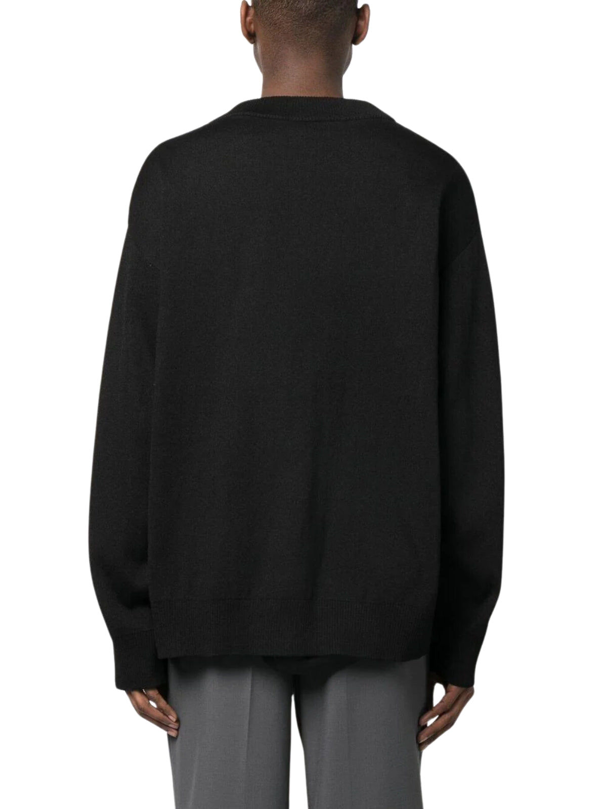 Y-3 Cardigan Logo Knit Black