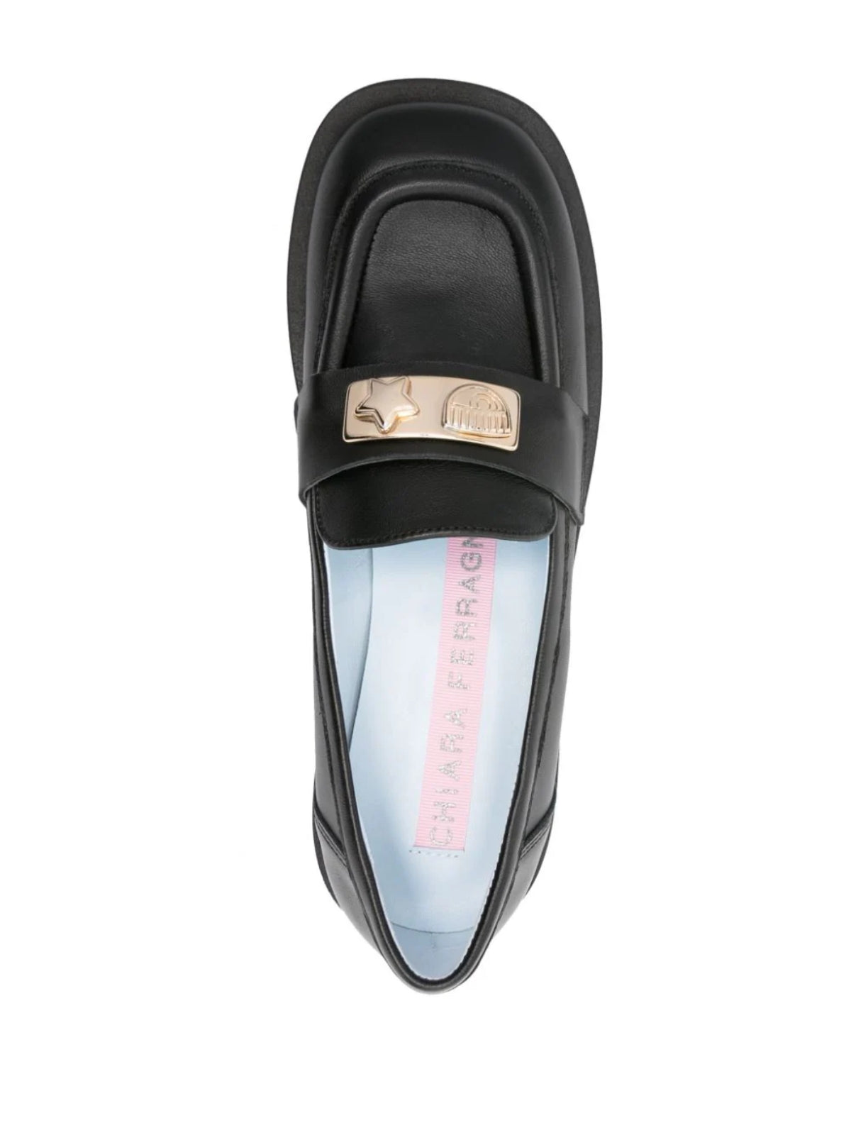 Chiara Ferragni Sneaker Mocasinno Eyestar Lock Shoe Black