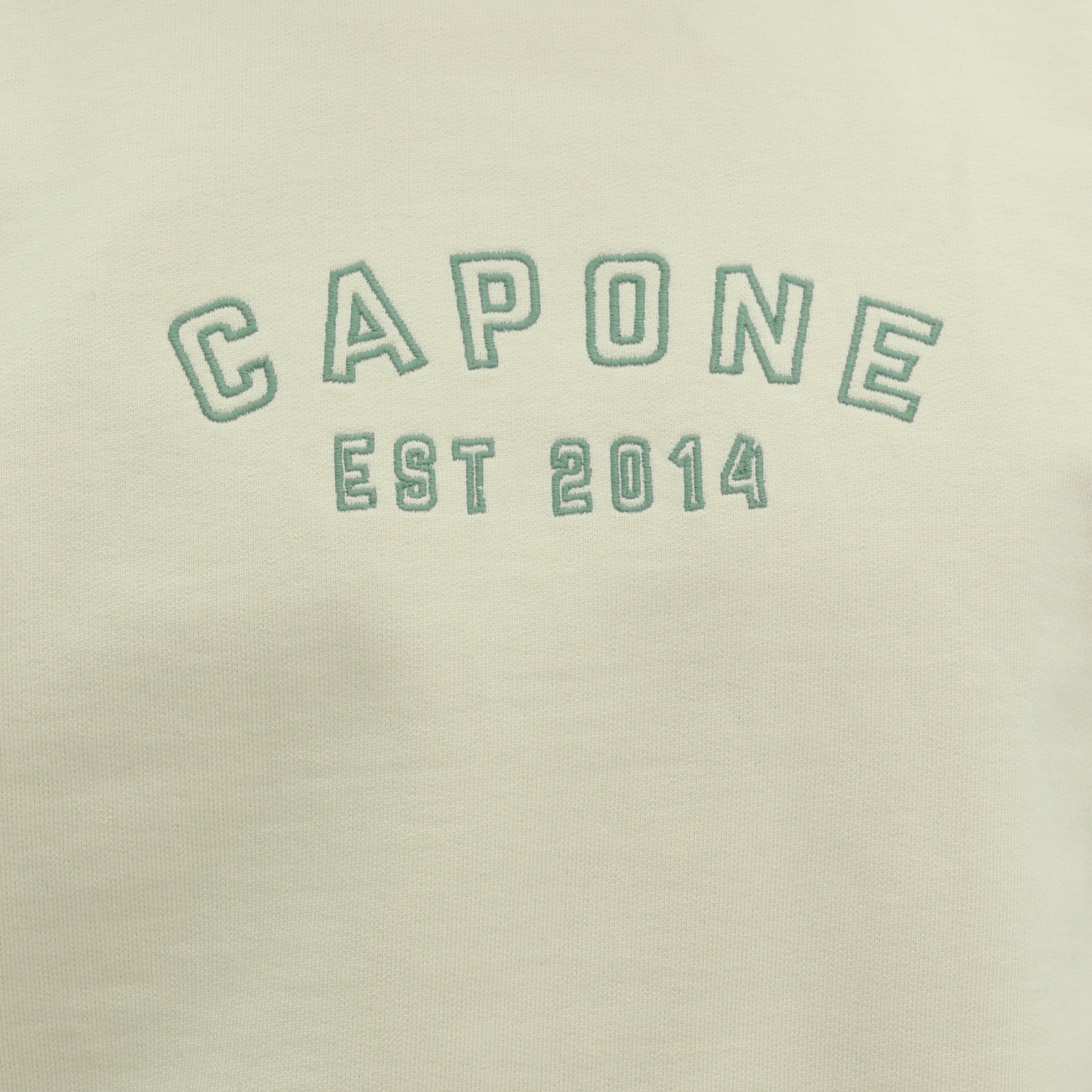 Capone *4 Sweater Back Floral Print Beige