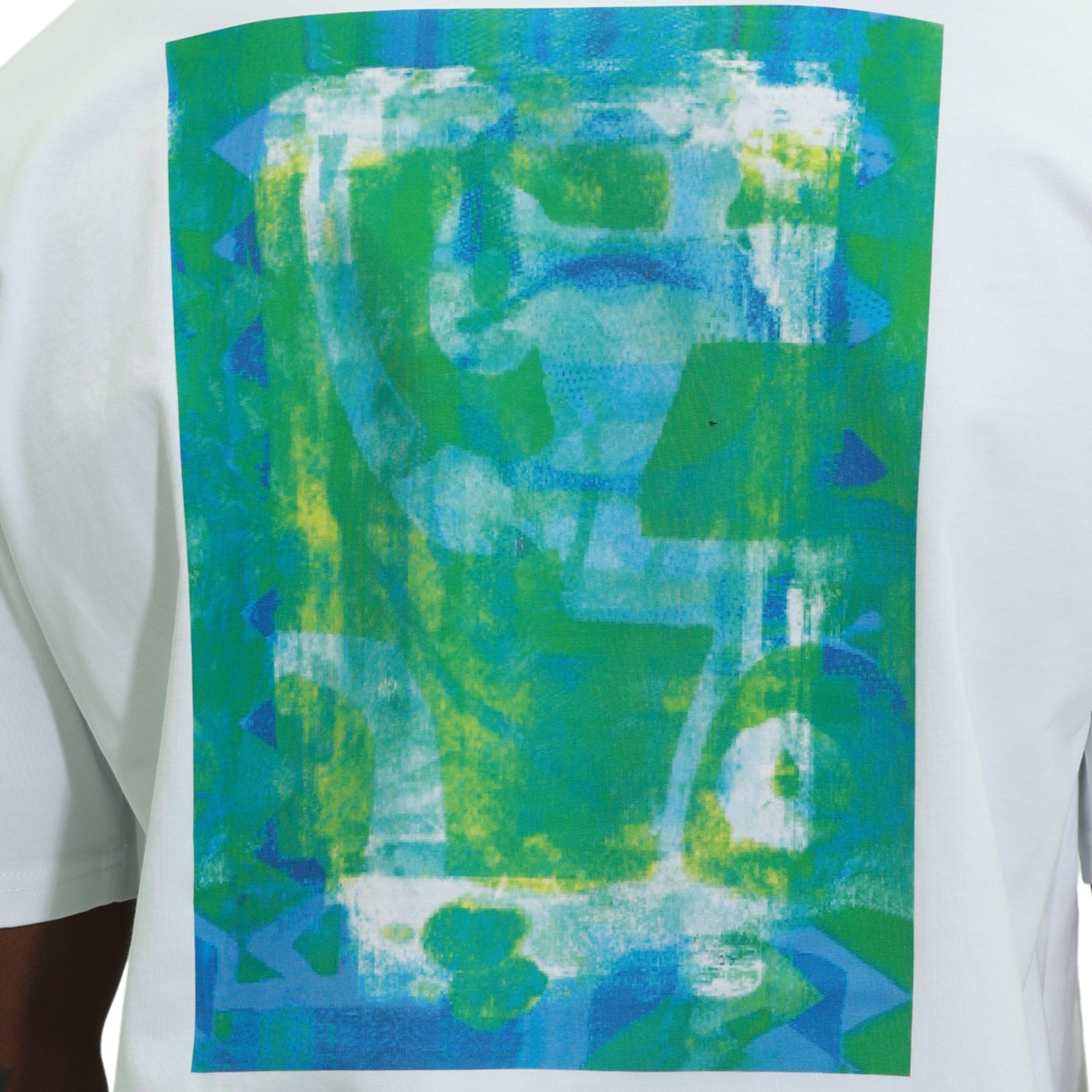 Capone T-Shirt Back Paint Graphic White