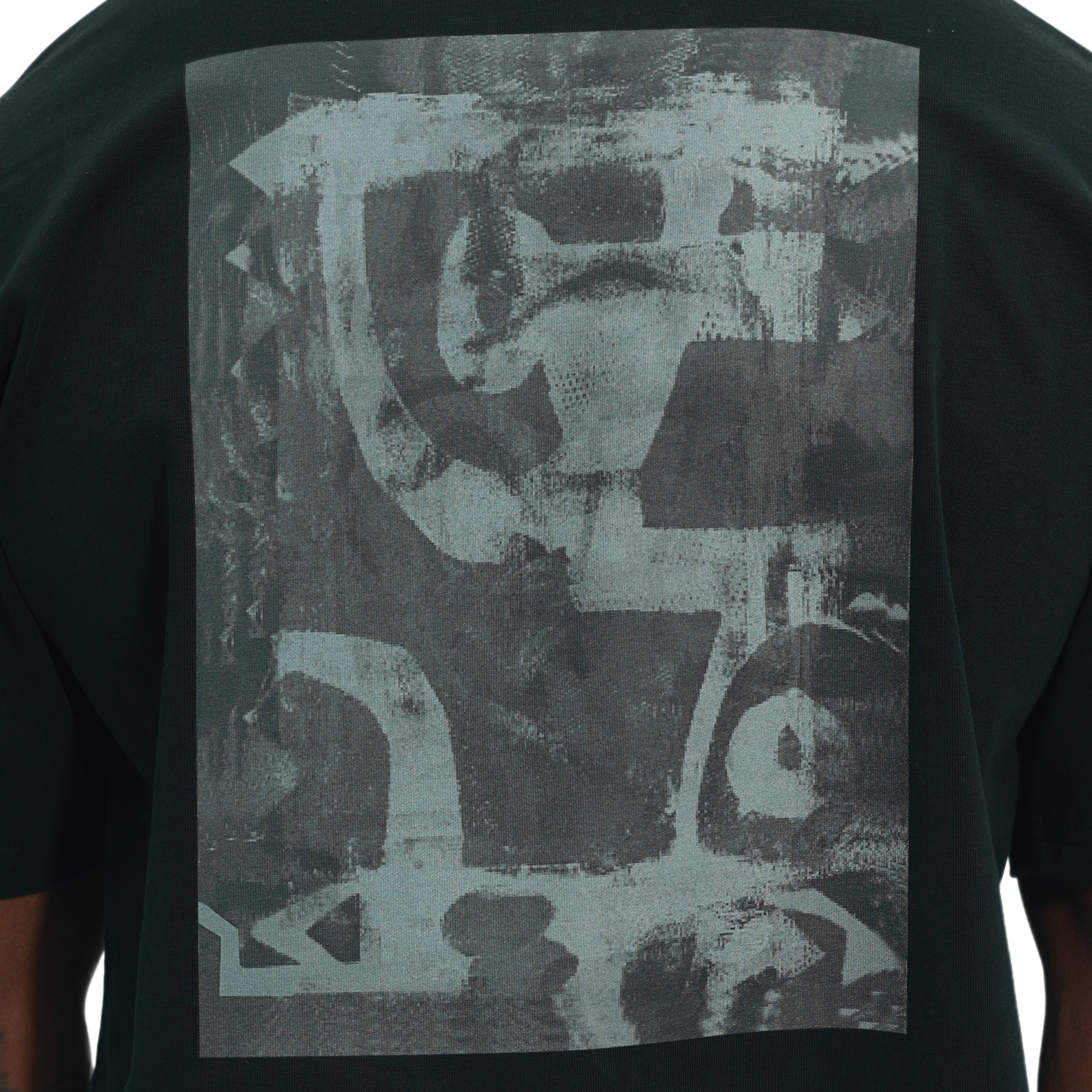 Capone T-Shirt Back Paint Graphic Black