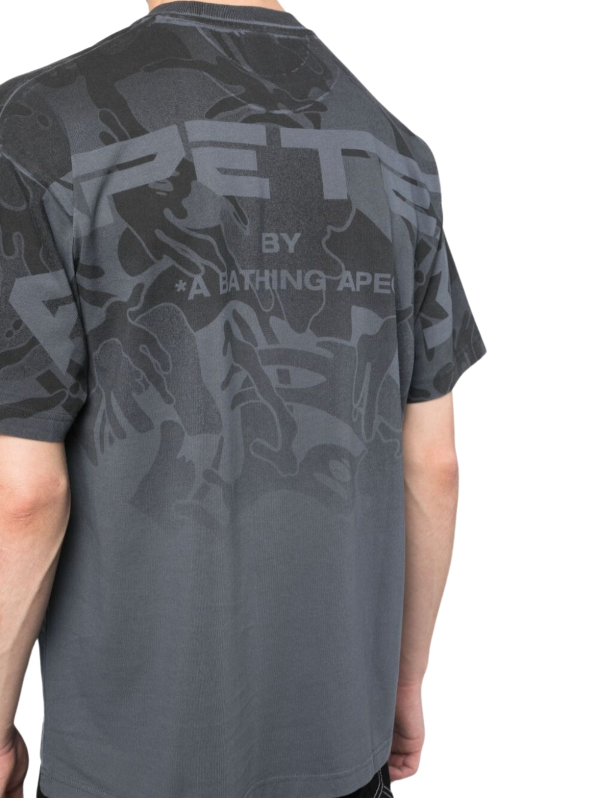 Aape T-Shirt Two Tone Dark Grey