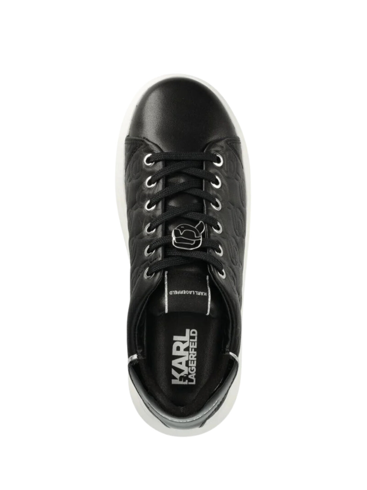 Karl Lagerfeld Sneaker Ladies Emboss Lo Black