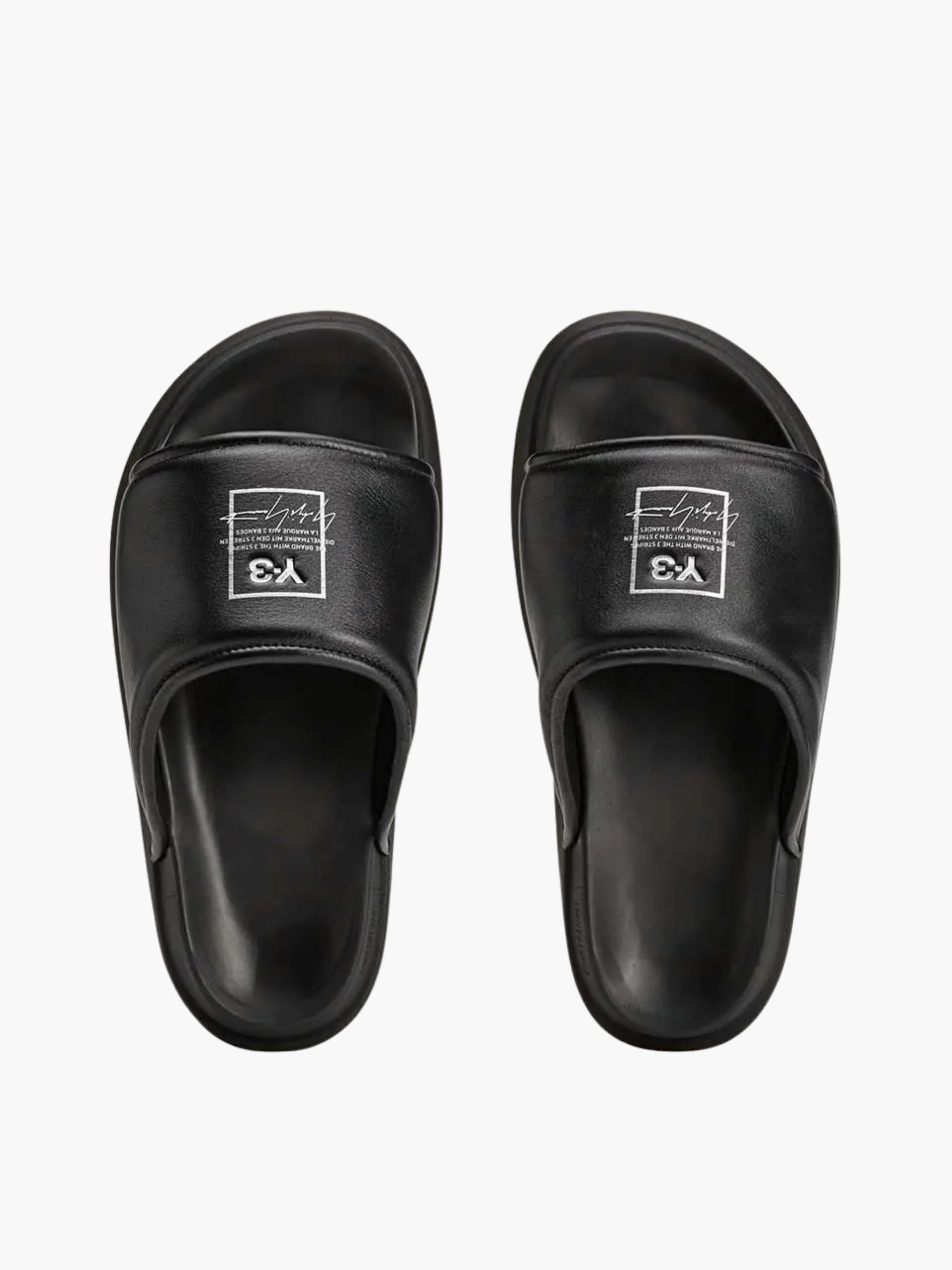 Y-3 Slides Ysl7 Black