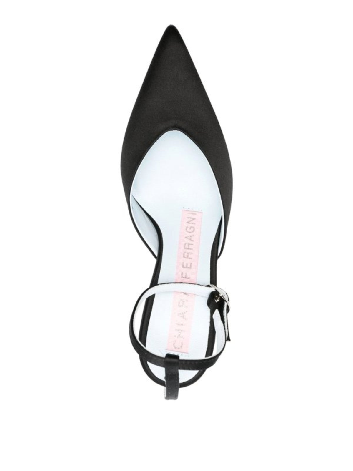 Chiara Ferragni Heel Decollete Satin Black