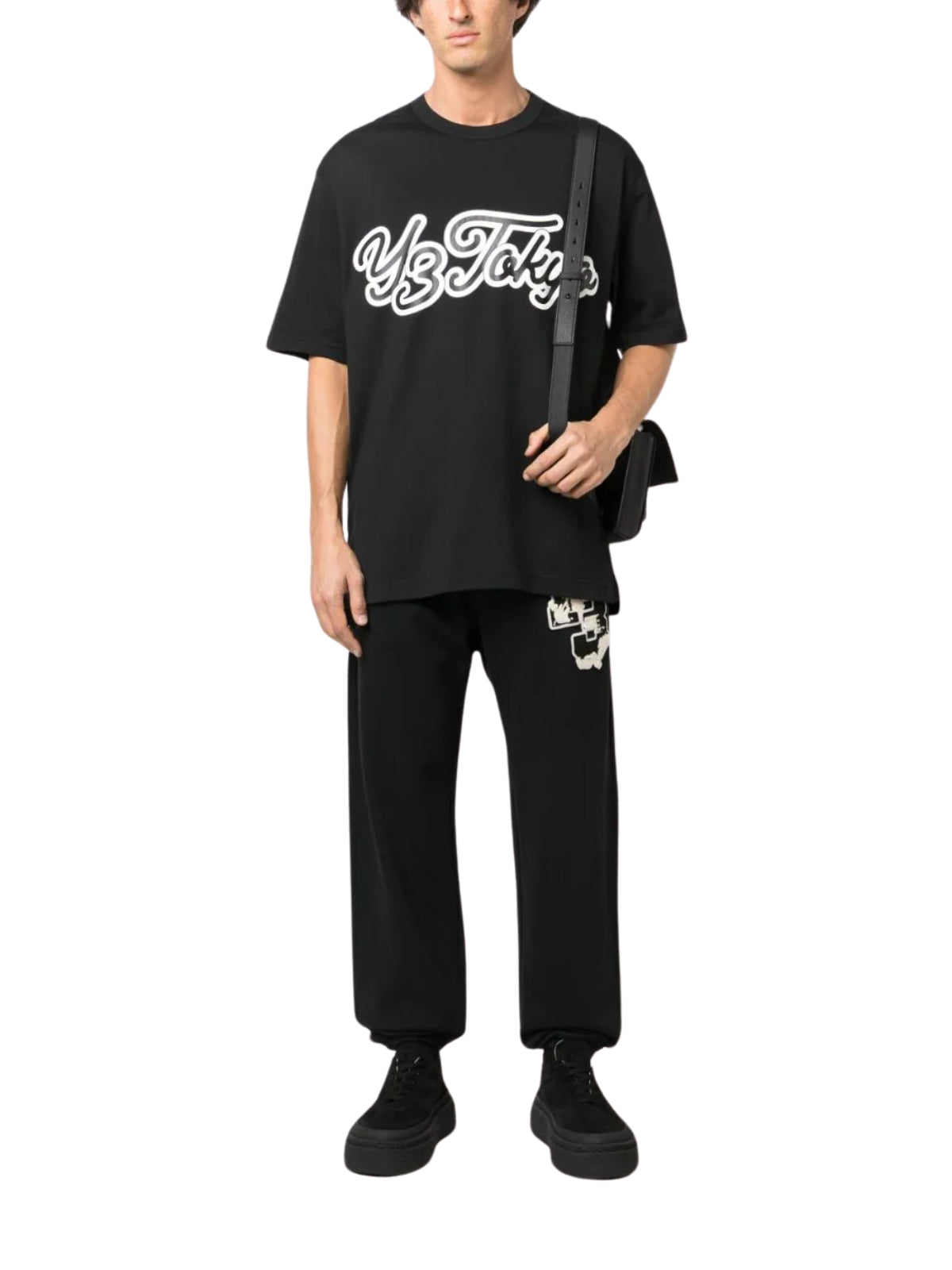 Y-3 Track Pants Side Logo Black