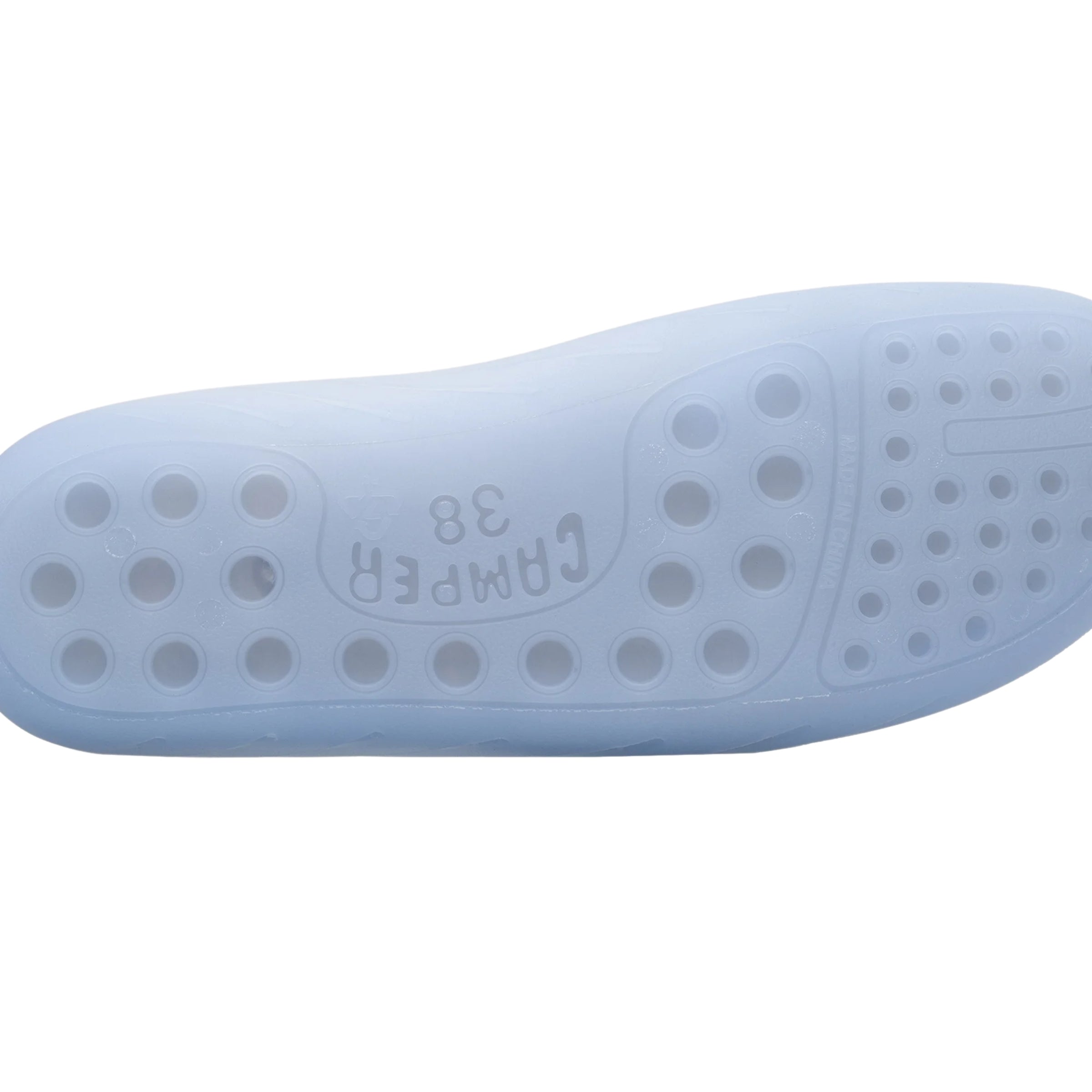Camper Ladies Slides Bamboo Blue