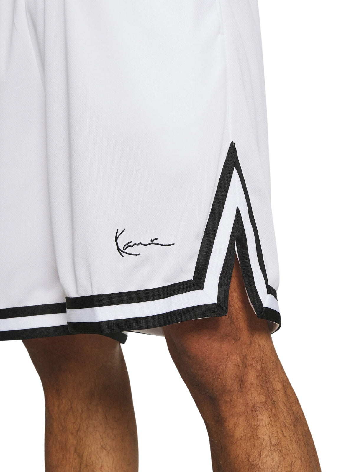 Karl Kani Shorts Small Signature Mesh White