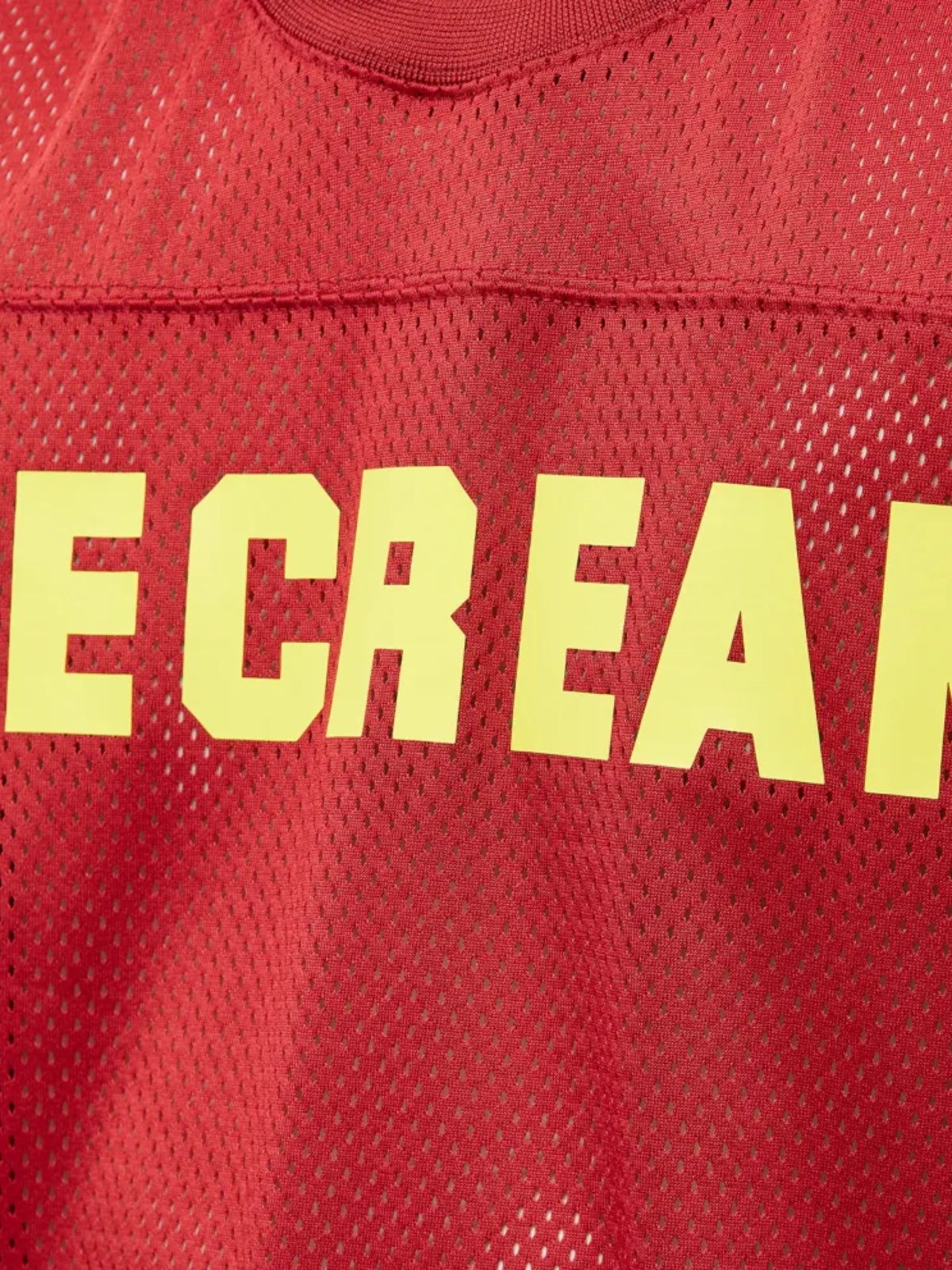 Ice-Cream T-Shirt Mesh Football Red