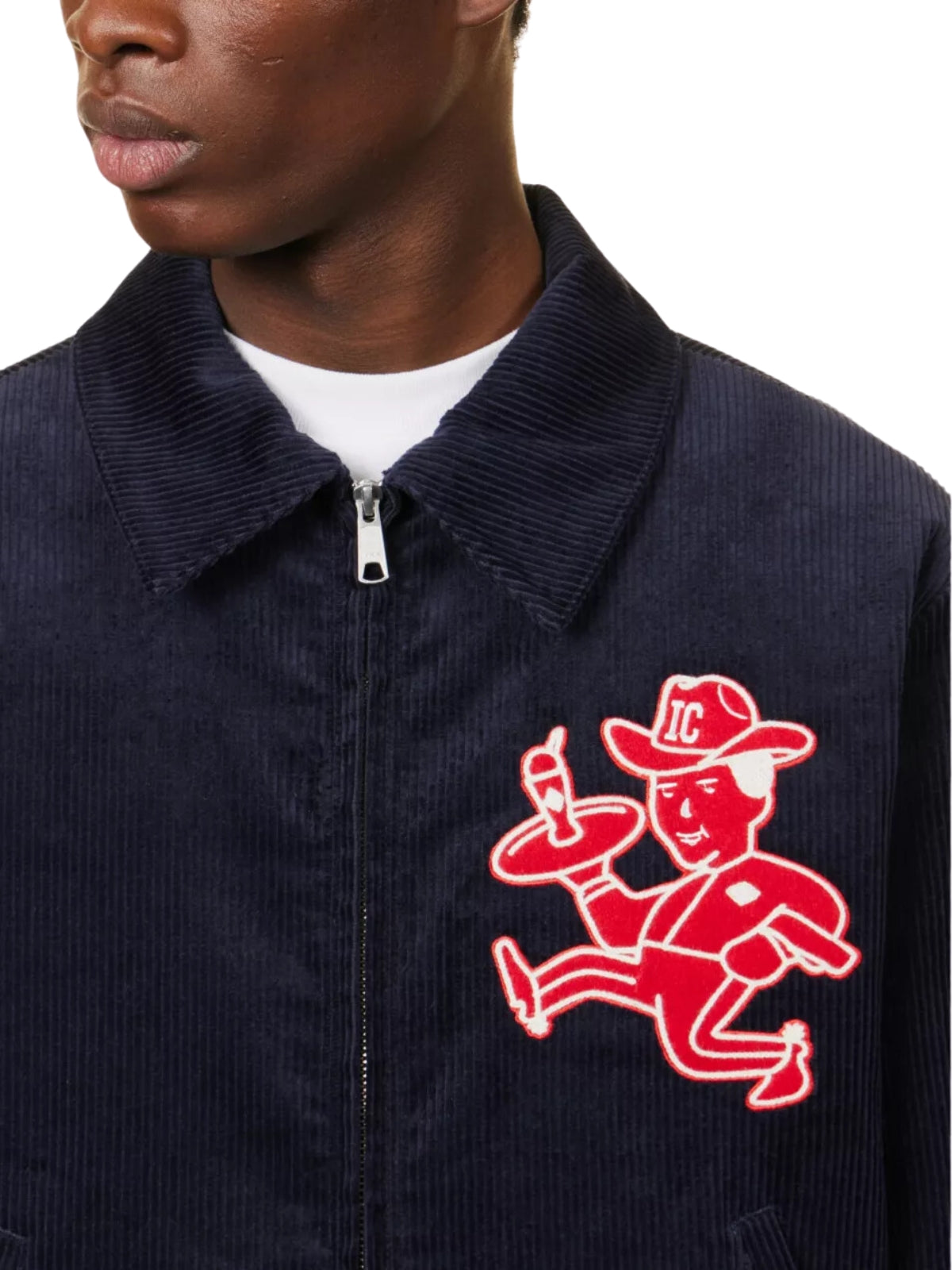 Ice-Cream Jacket Corduroy Work Navy