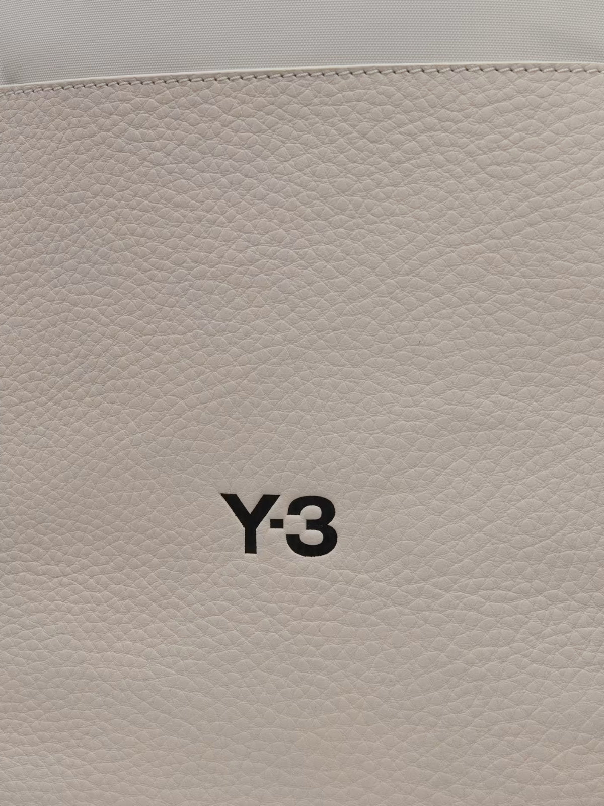 Y-3 Bag Lux Shoulder Logo Talc