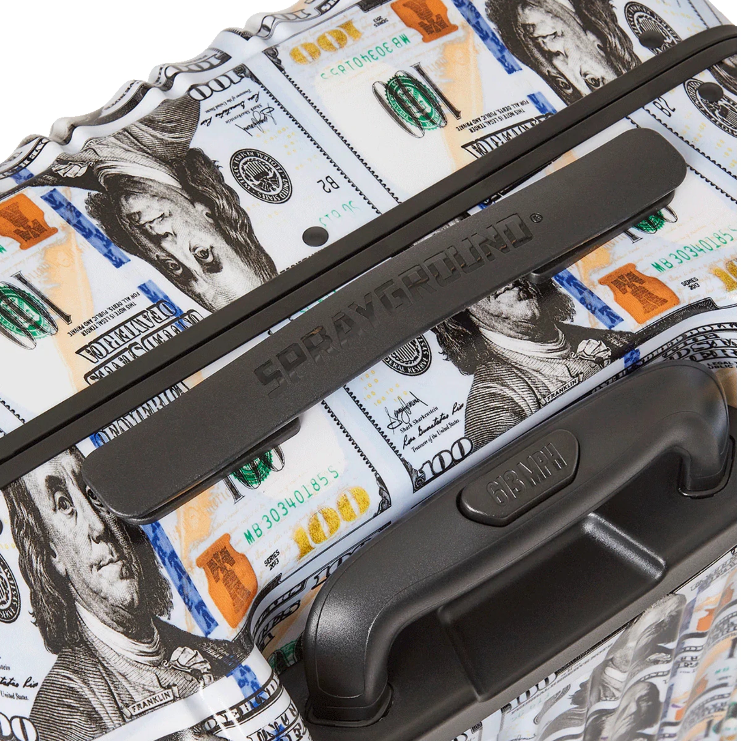 Spray Ground Bag Trolley Money Splat Lilac