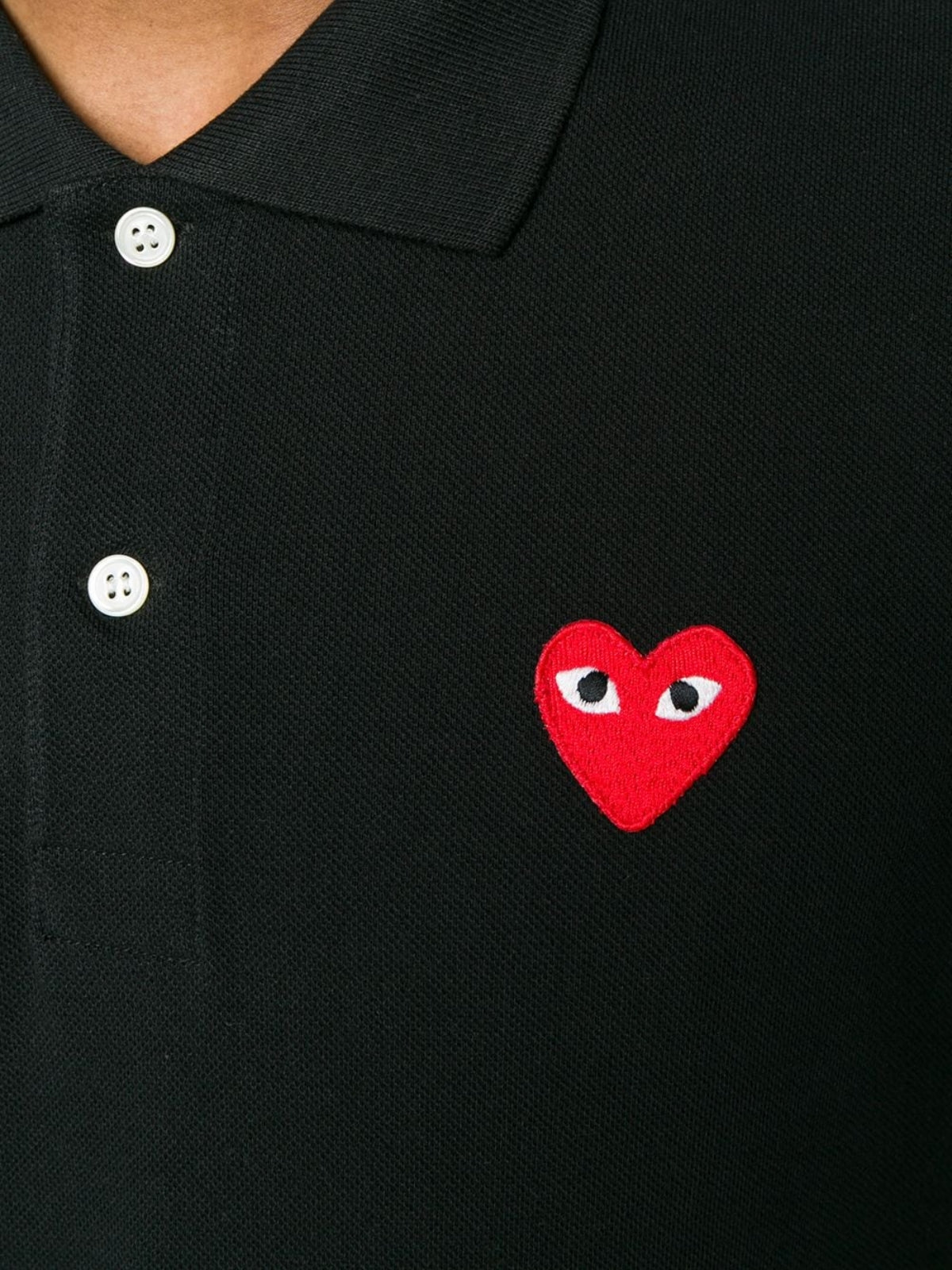 Comme Des Garcons Golfer Heart Black