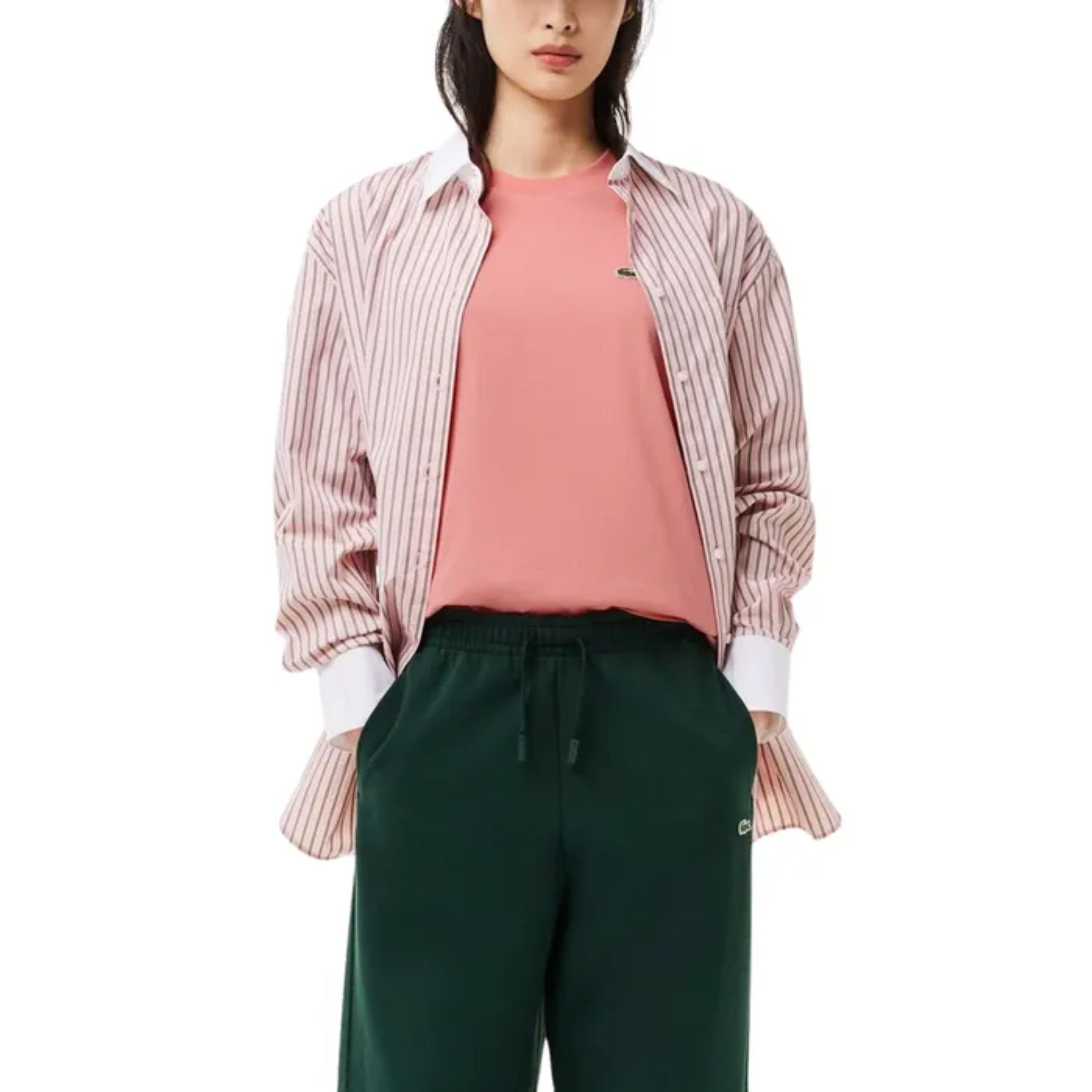 Comme Des Garcons T-Shirt X Lacoste Pink