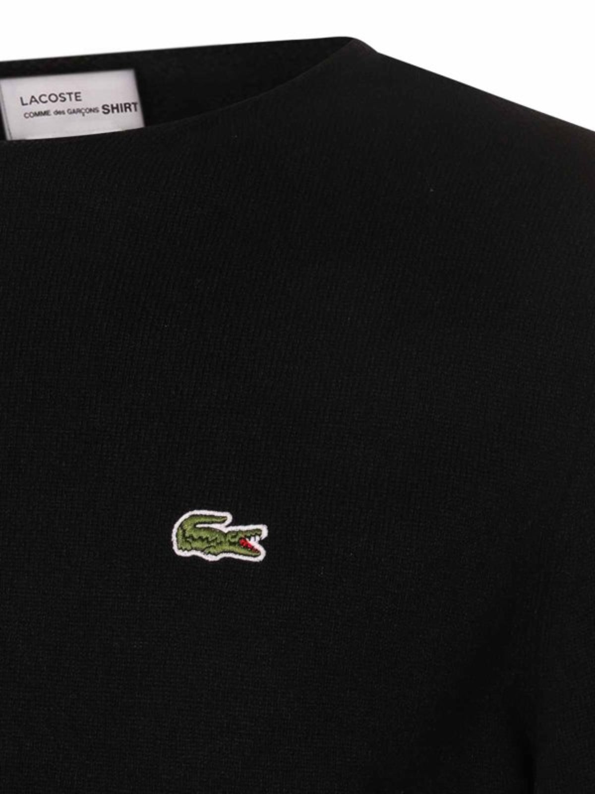 Comme Des Garcons Sweater Croc Black