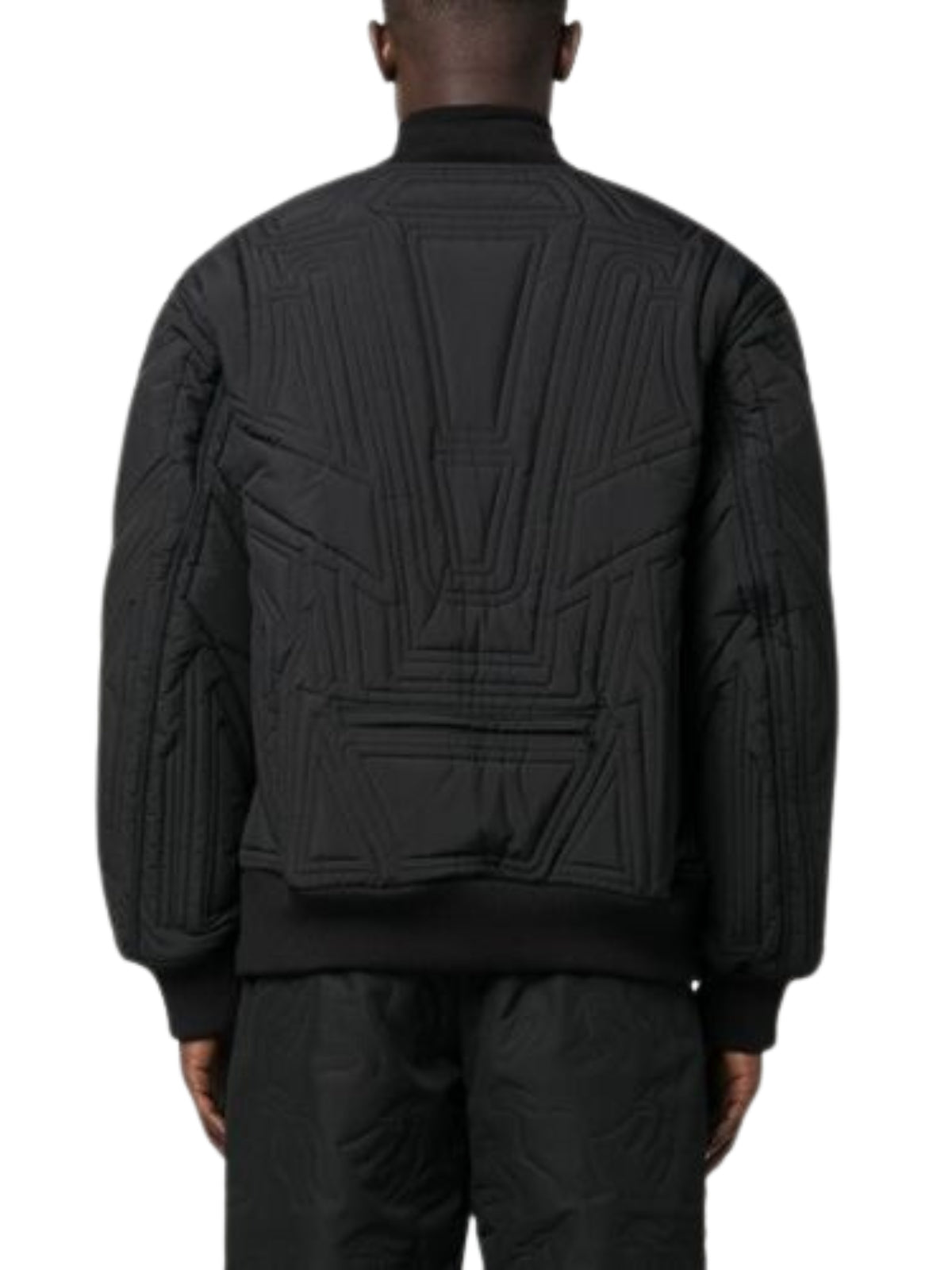 Y-3 Jacket Quilted Bomber Black