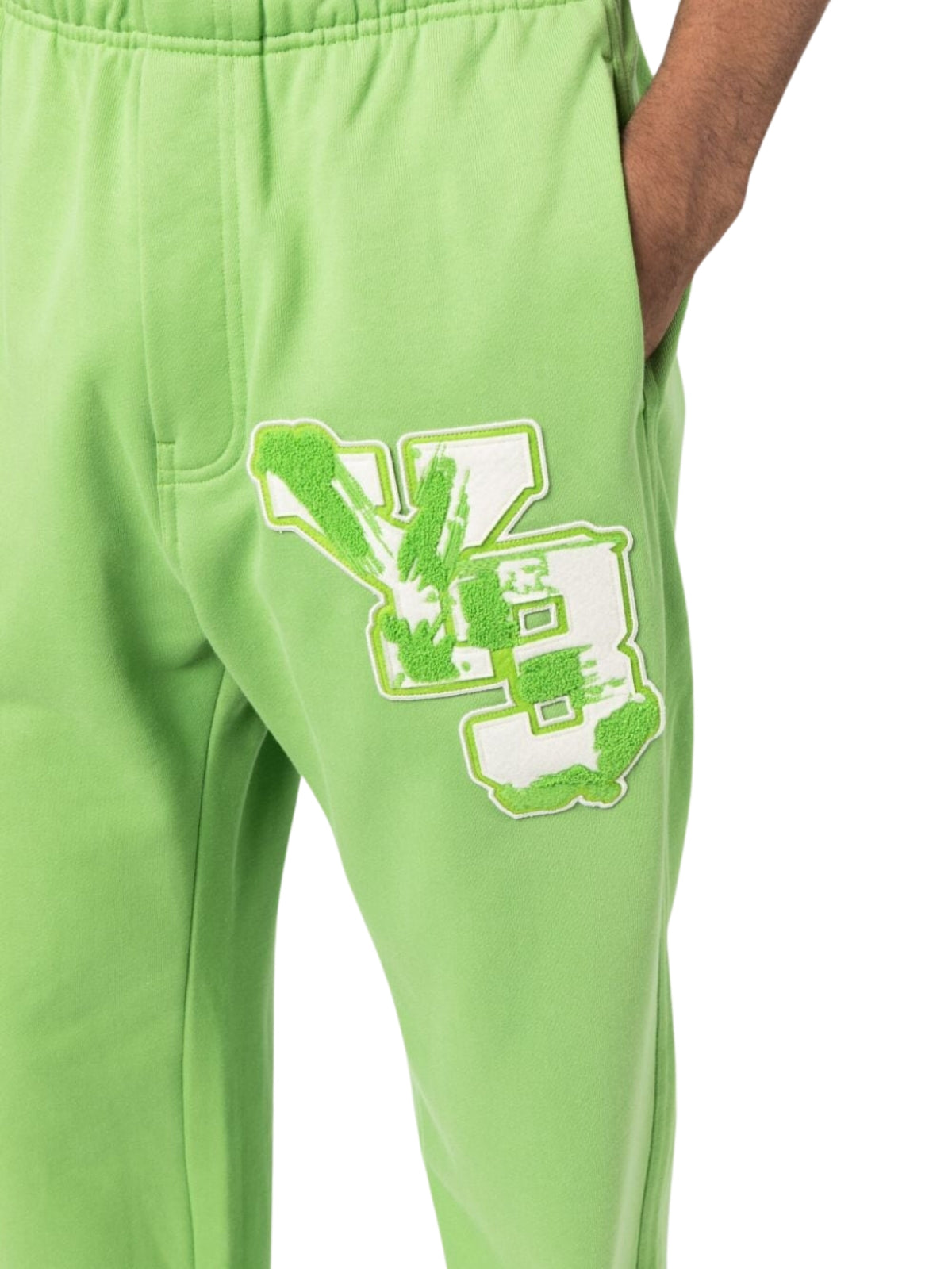 Y-3 Track Pants Logo Green