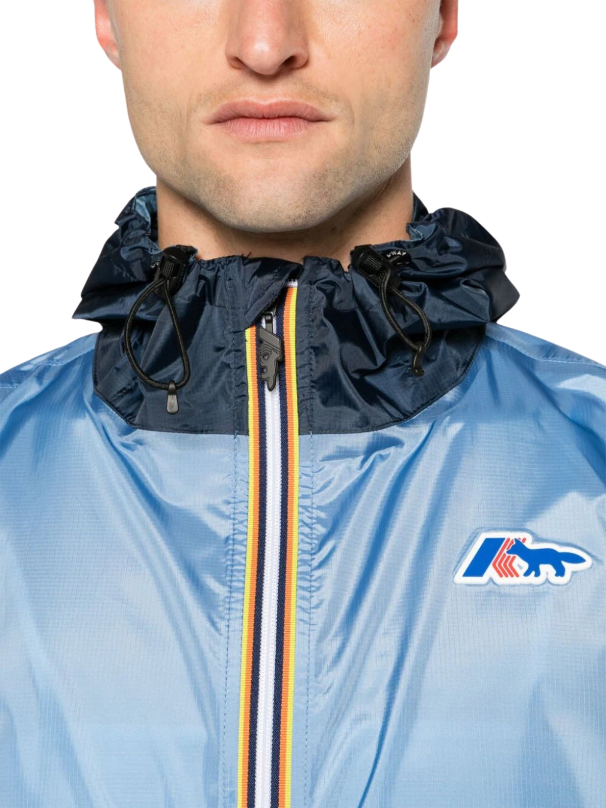 Maison Kitsune Jacket X K-Way Le Vrai Multi Colour