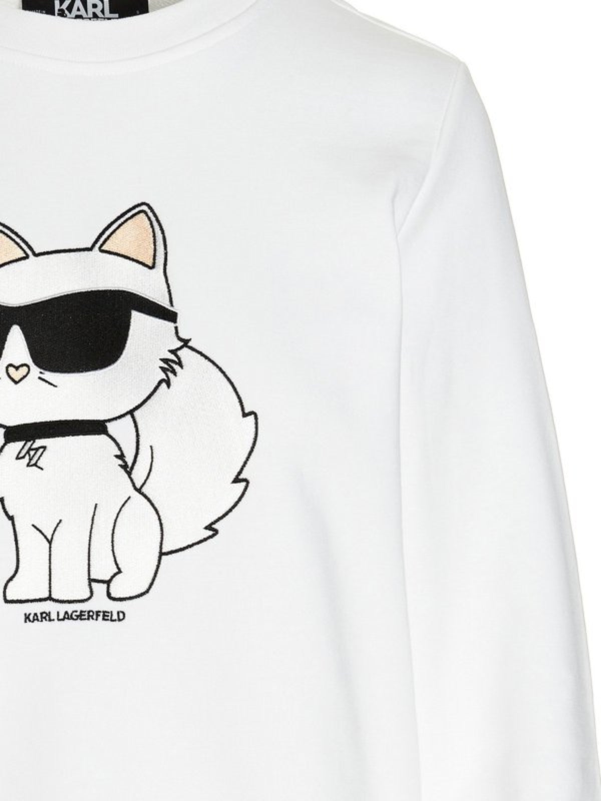 Karl Lagerfeld Sweater Iconic White