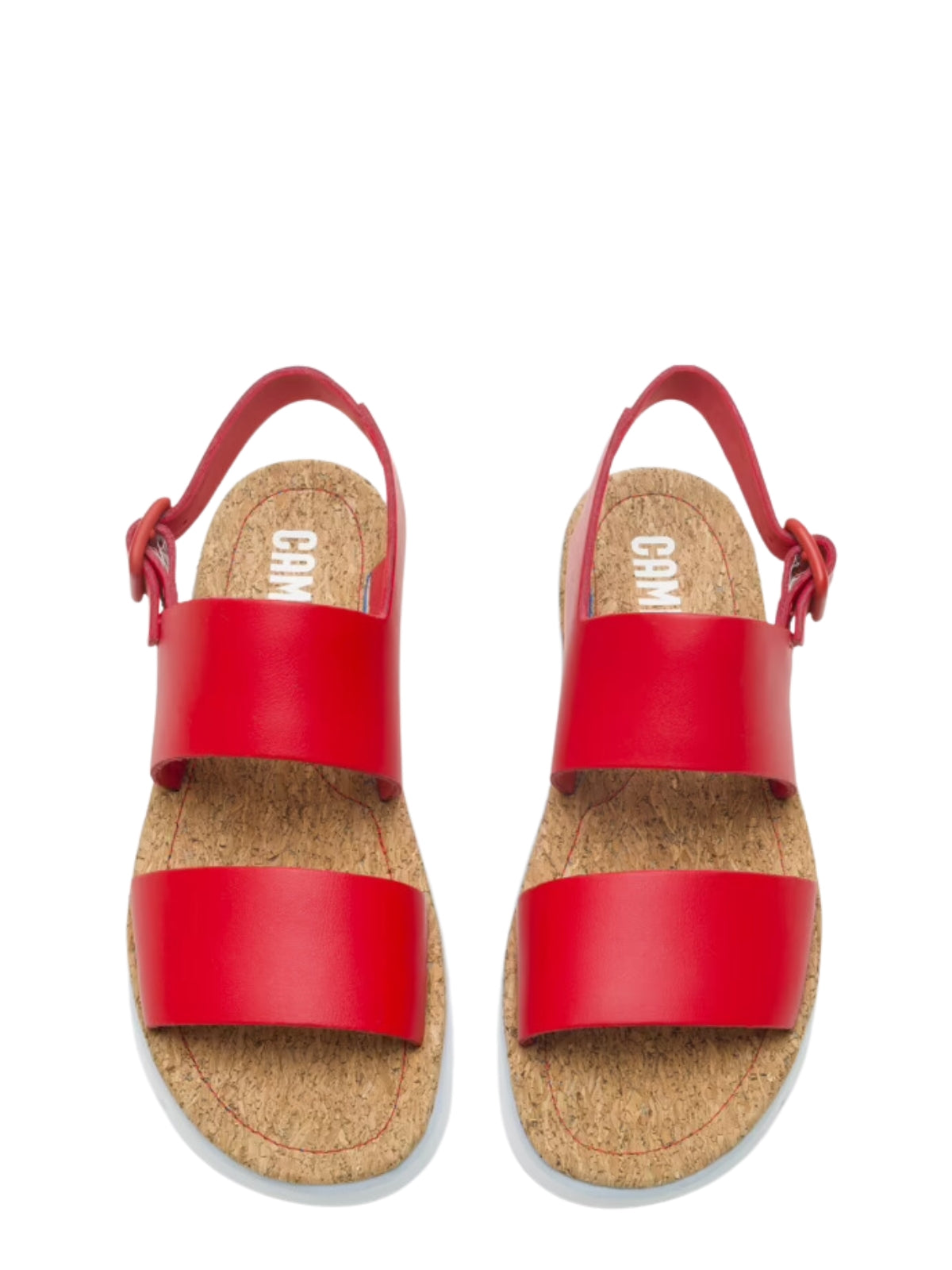 Camper Ladies Oruga Sandal Red