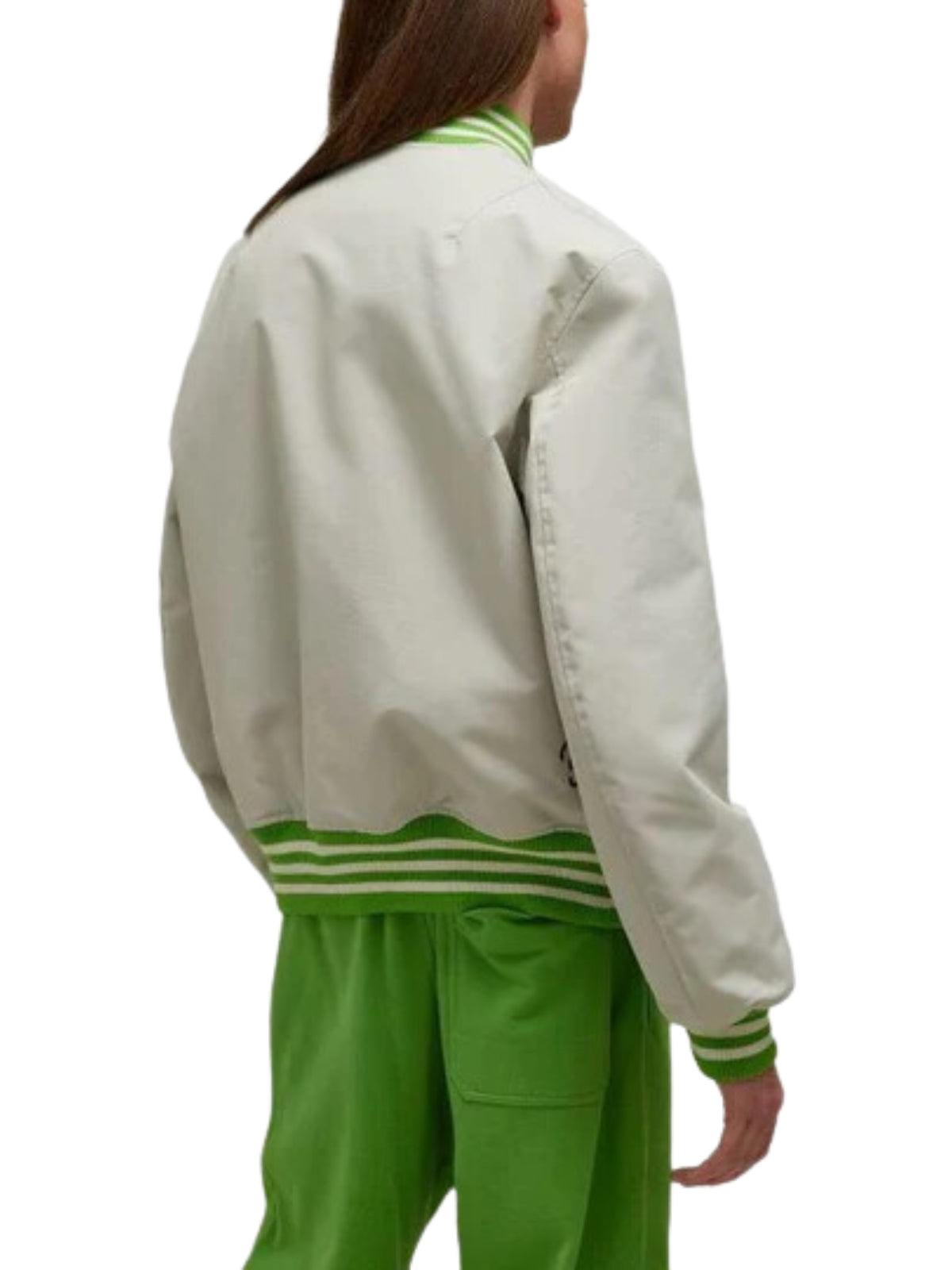 Y-3 Jacket Team Logo Off-White-Green