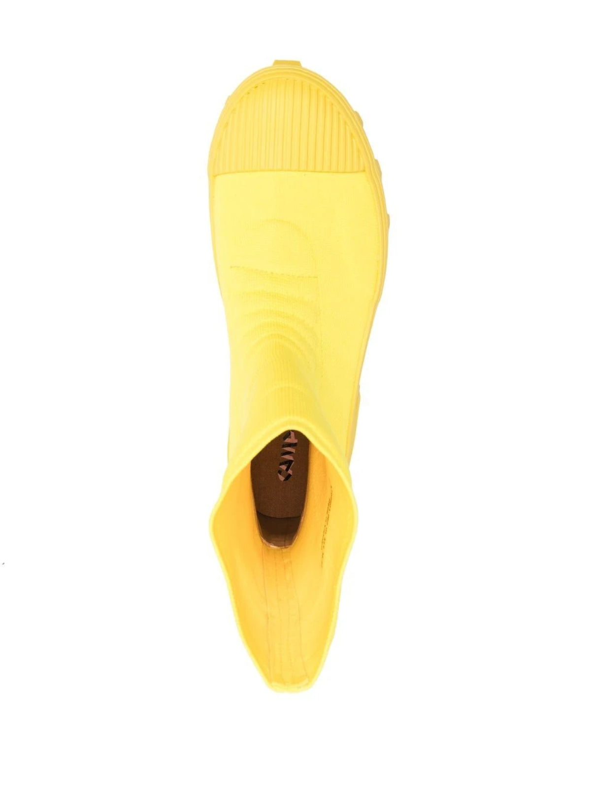 Camper Ladies Boot Knit Alert Yellow