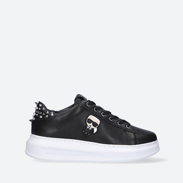 Karl Lagerfeld Ladies Sneaker Kapri Ikonic Stud Black