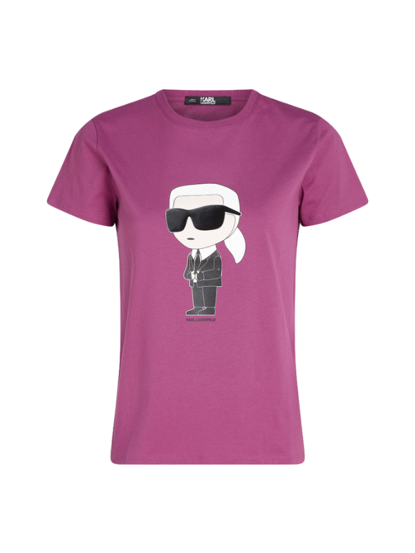 Karl Lagerfeld T-Shirt Iconic Pink