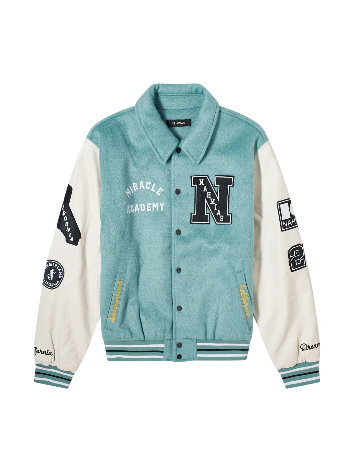 Nahmias Jacket Mermaid Varsity Marine Blue