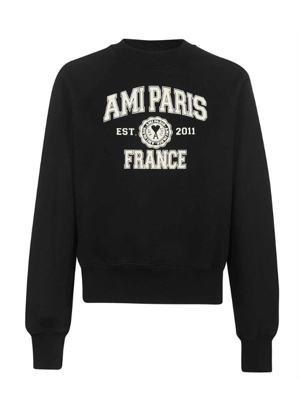 Ami Sweater Paris Black