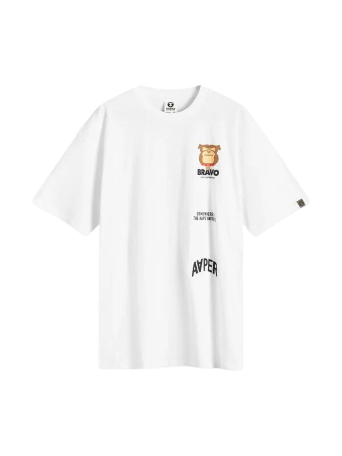 Aape T-Shirt Bravo Ape White