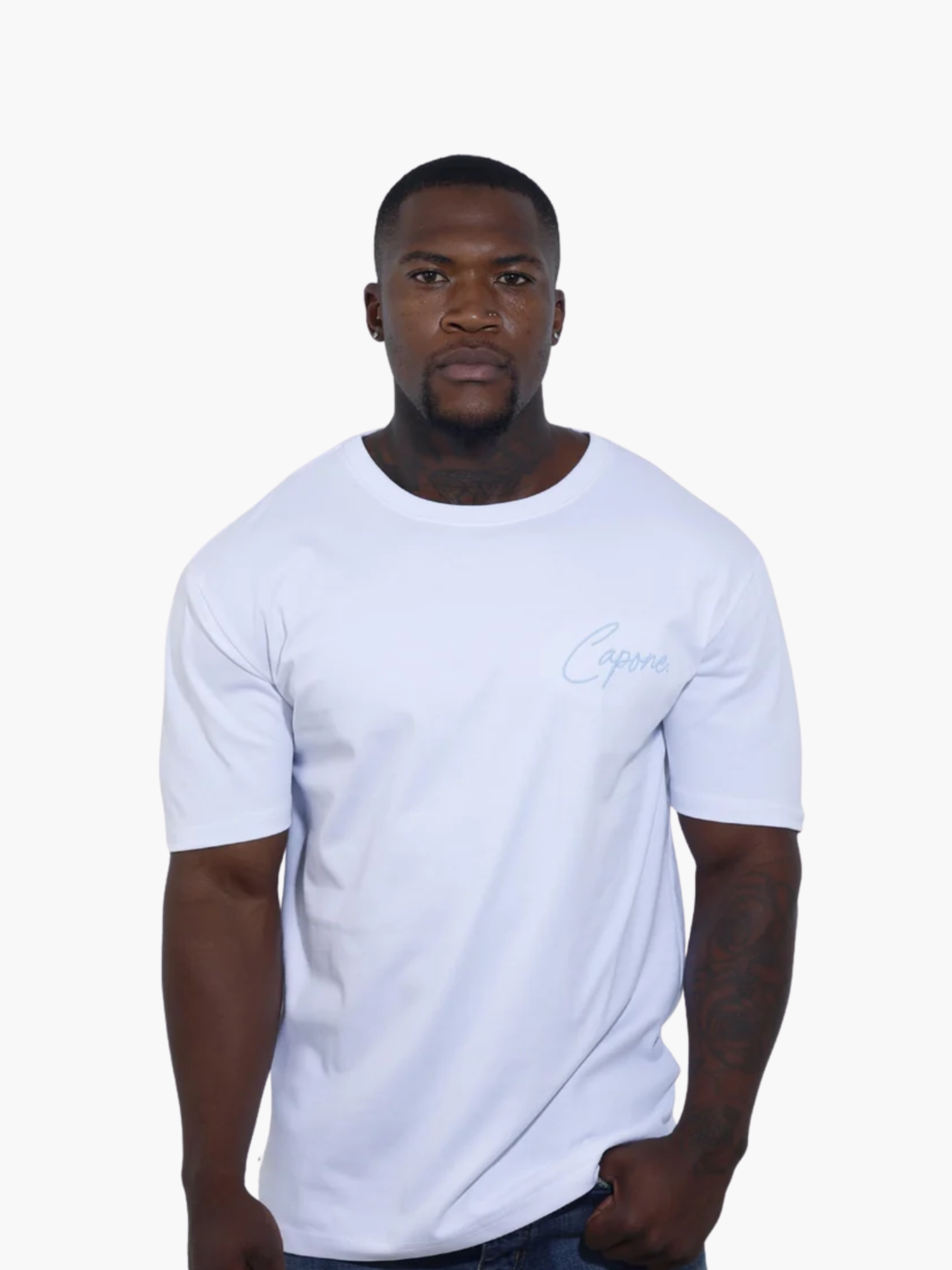 Capone Crew Monaco Artwork White