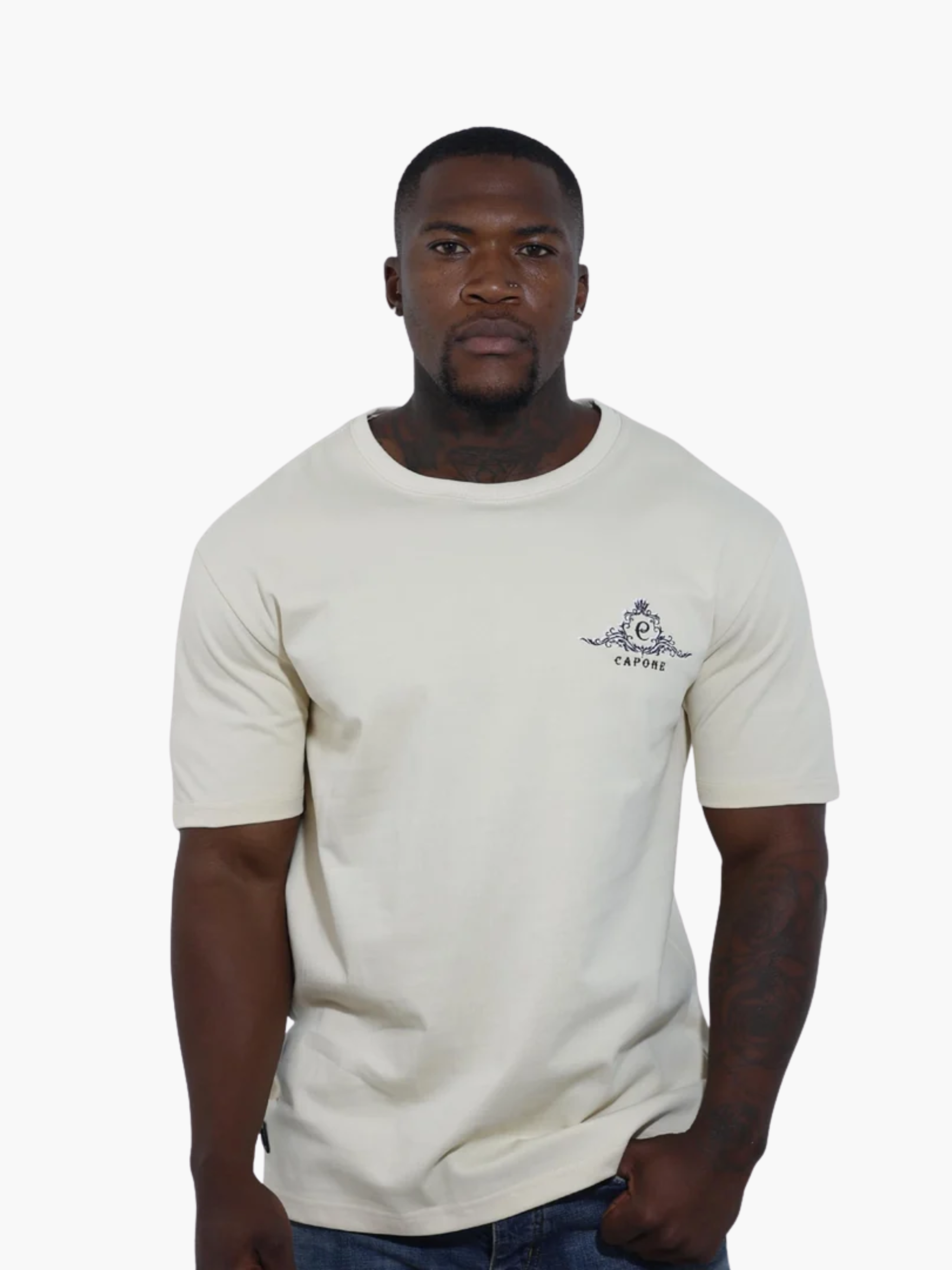 Capone T-Shirt Monaco Legacy Beige