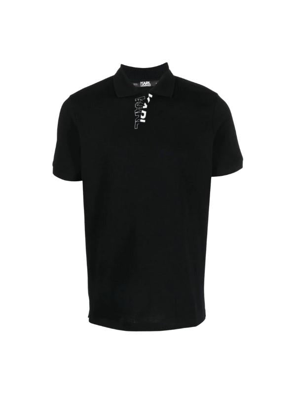 Karl Lagerfeld Golfer Logo Black-White
