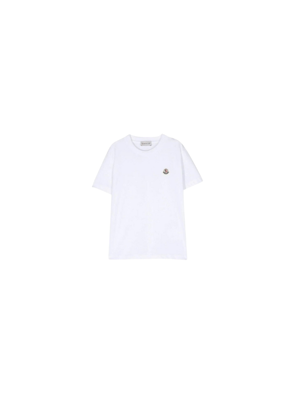 Moncler T-Shirt Logo Singles White