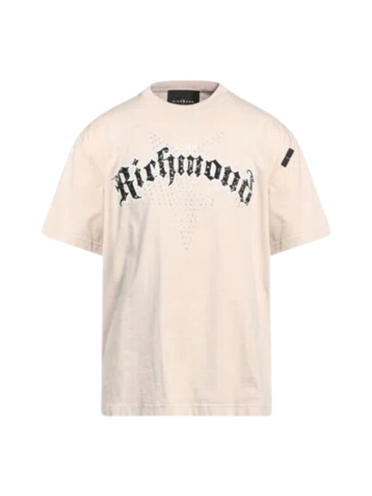 John Richmond T-Shirt Over Hanso Logo Bone