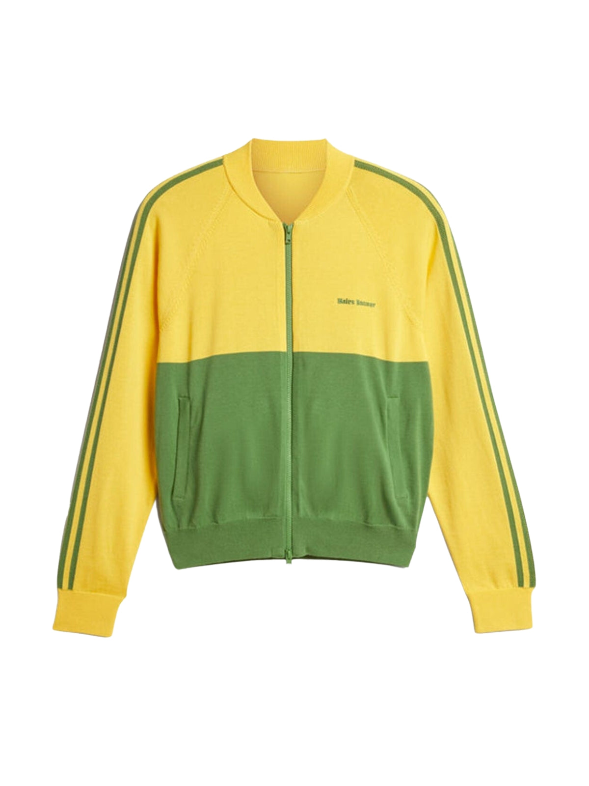 Adidas Jacket Wb Knit Yellow-Green