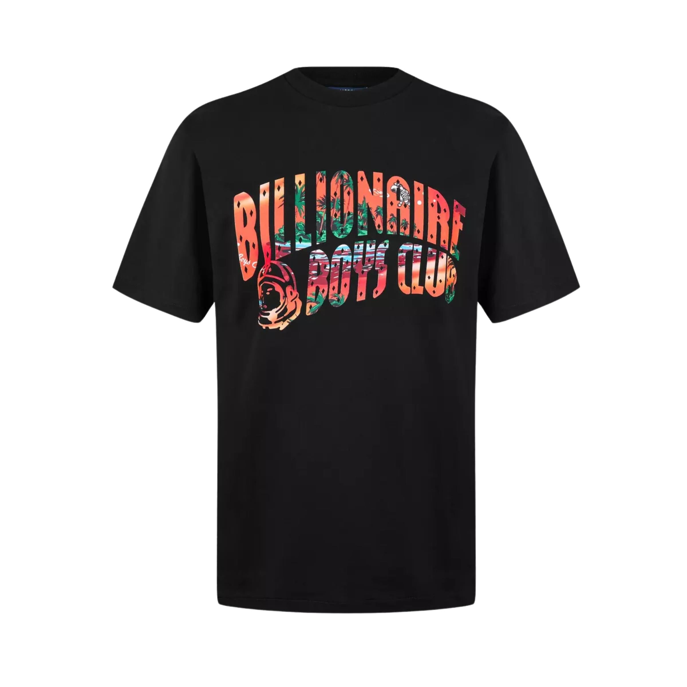 Billionaire Boys Club T-Shirt Tropical Island Full Arch Logo Black