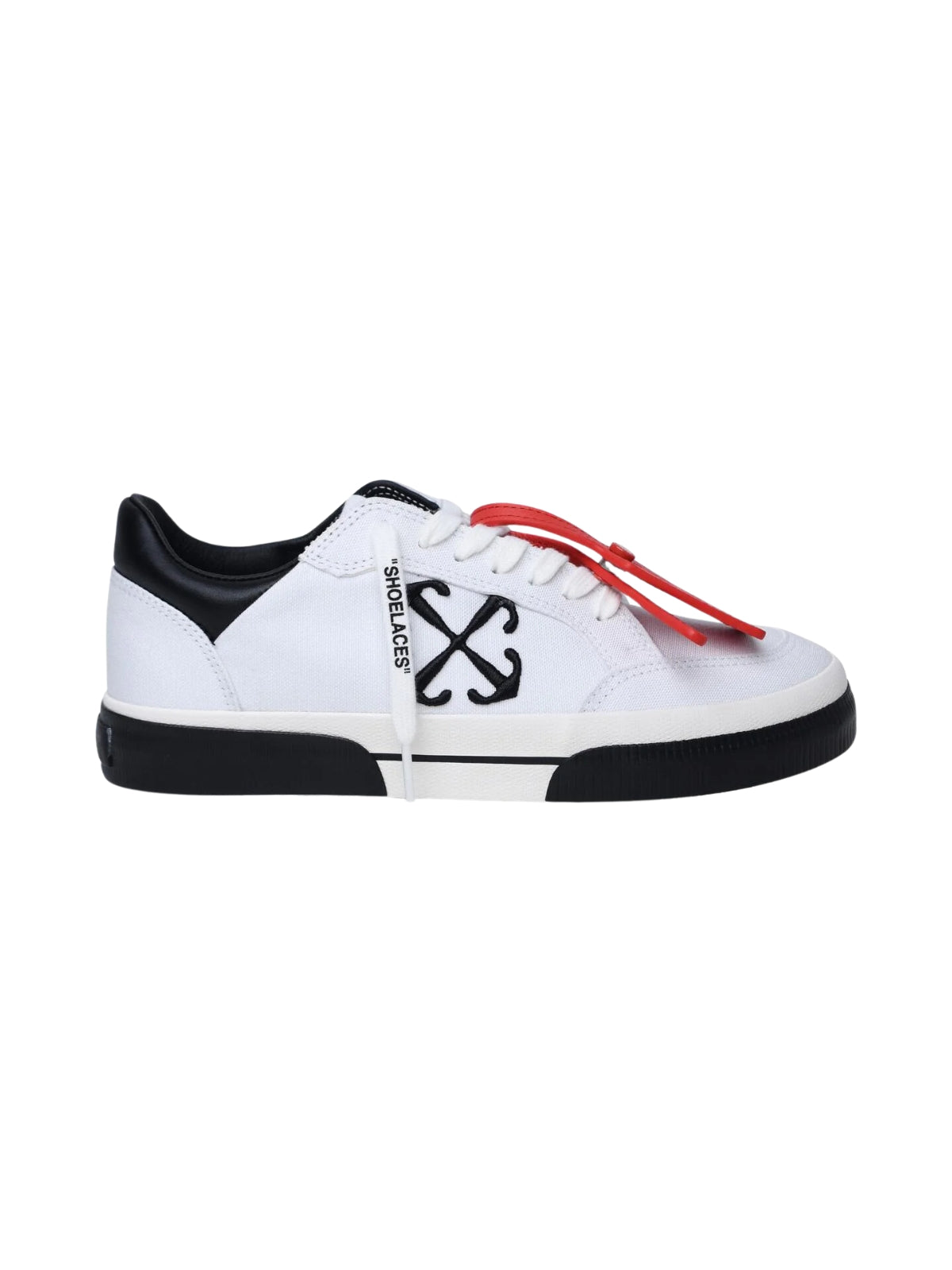 Off-White Sneaker New Low Vulcanized White-Black