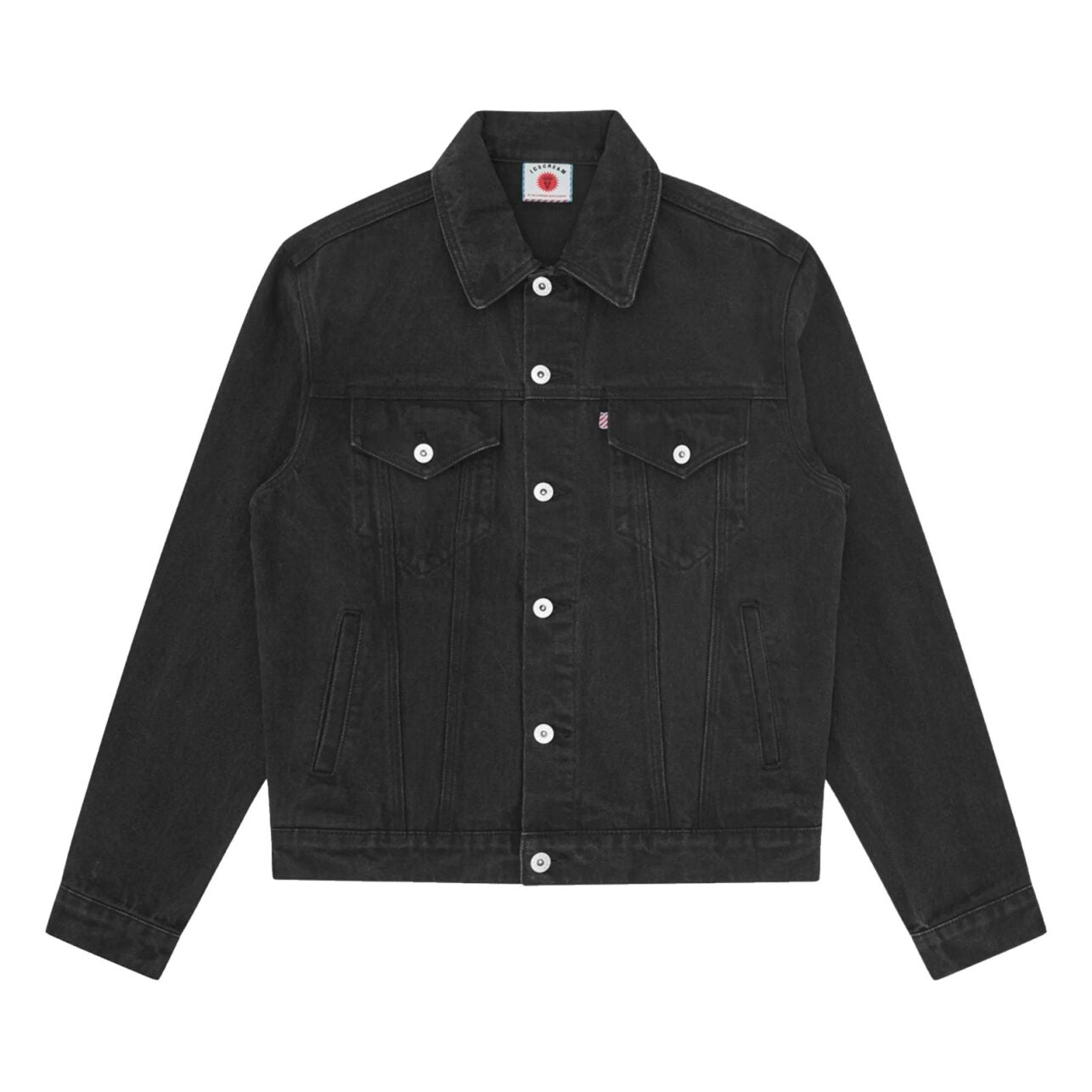 Ice Cream Denim Jacket Trucker Black