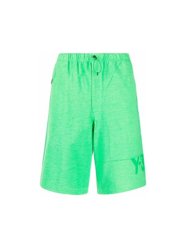 Y-3 Shorts Classic Heavy Pique Neon Green