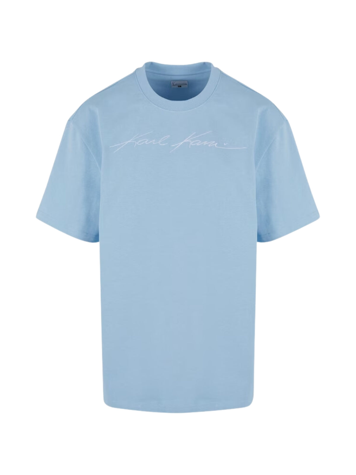 Karl Kani T-Shirt Autograph Heavy Boxy Blue