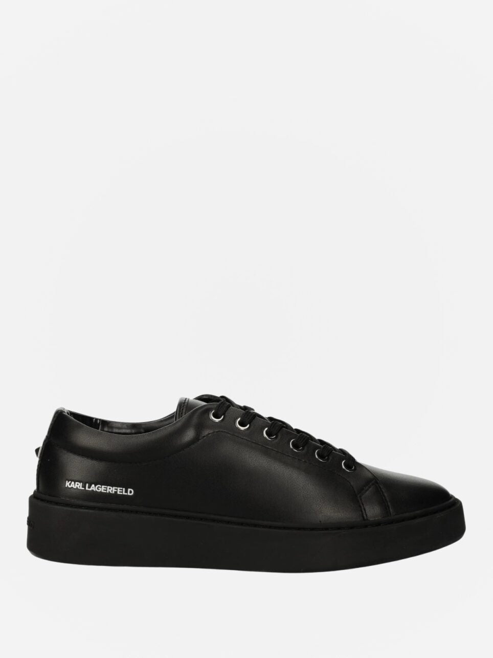 Karl Lagerfeld Sneaker Flint Lace Leather Black