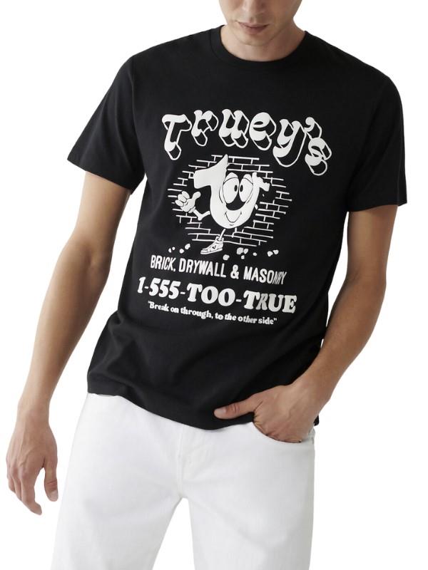 True Religion T-Shirt Registered Logo Black